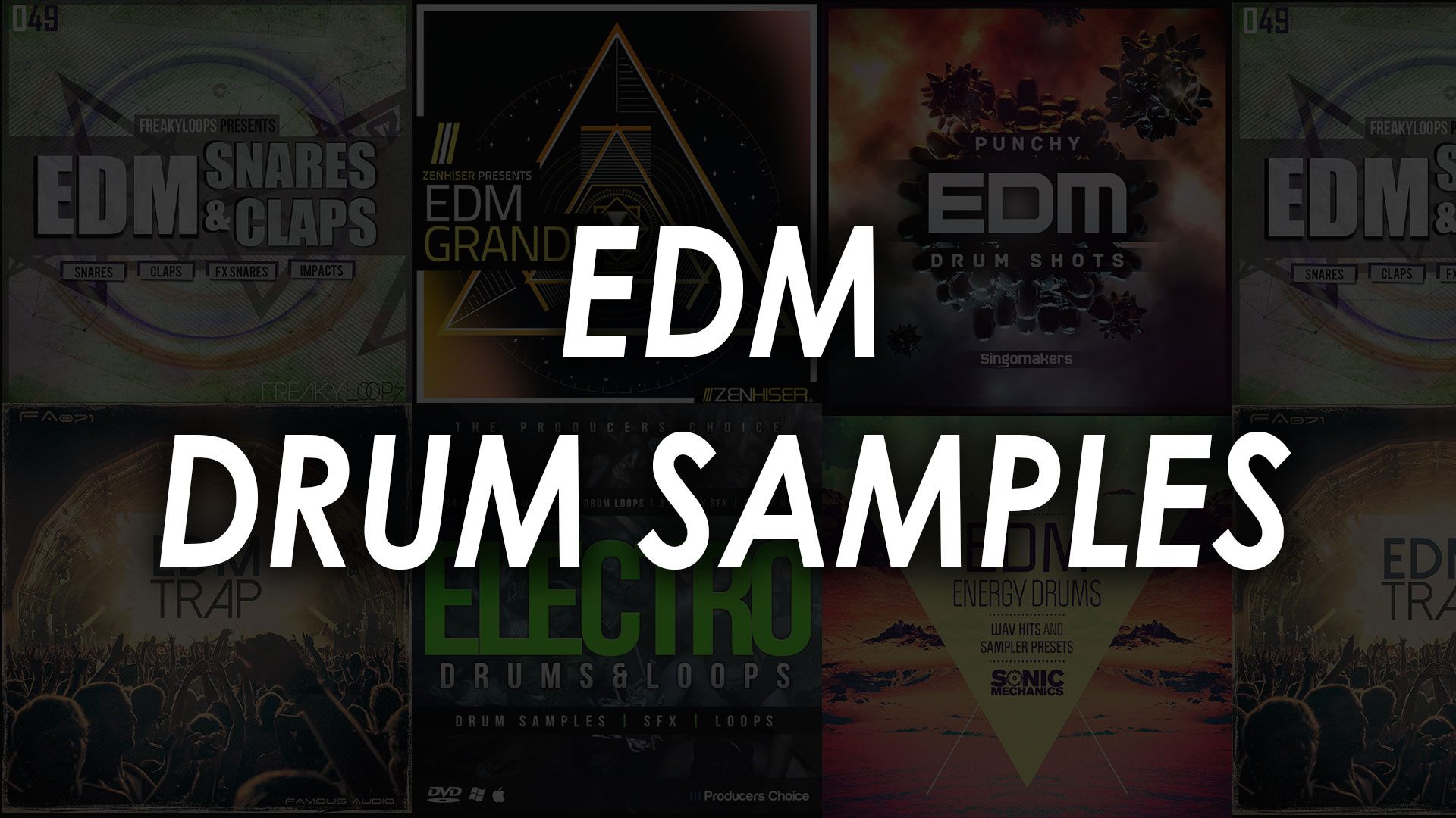 Best EDM Drum Samples – Top 5 Drum Kits